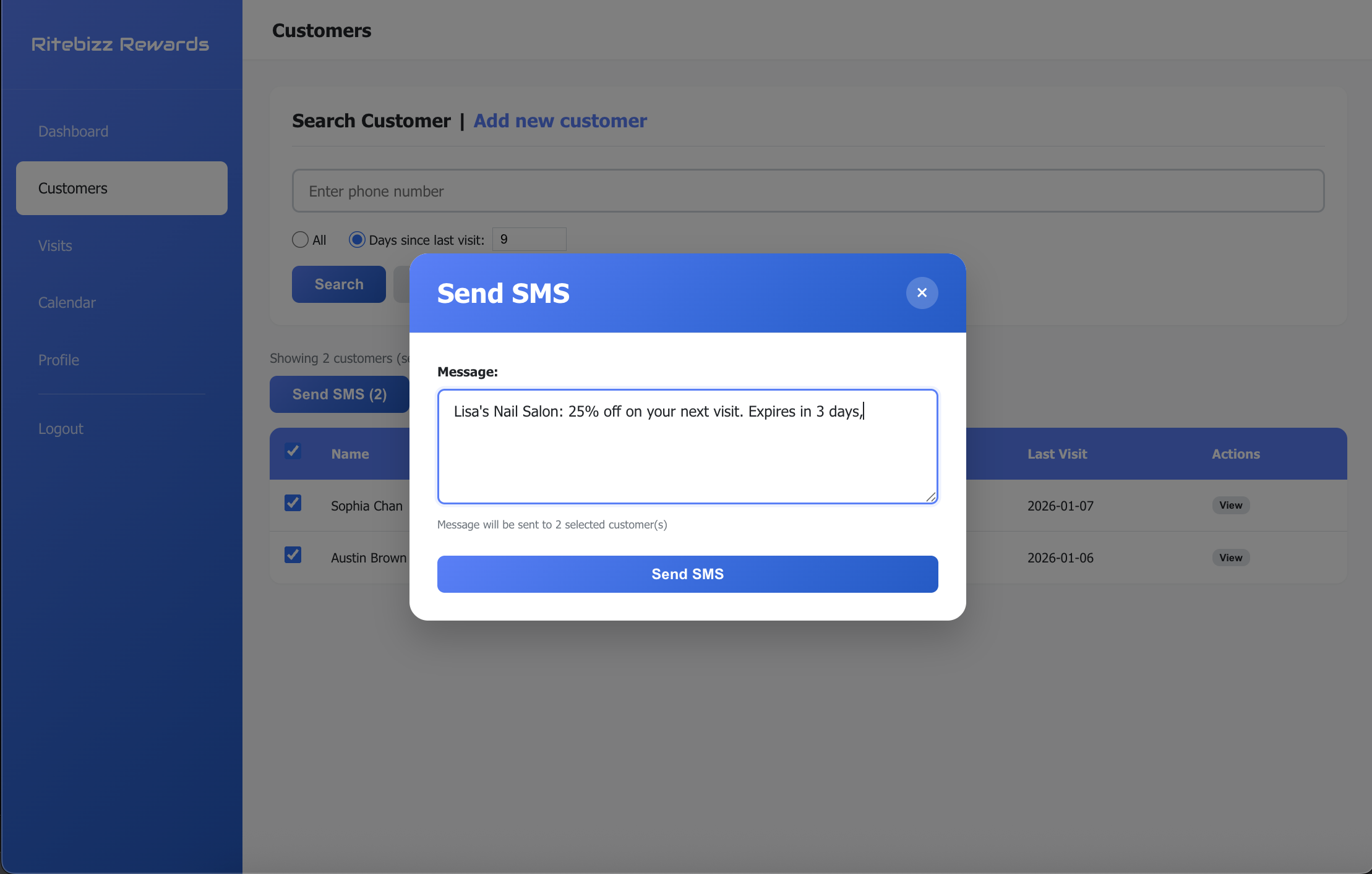 Re-engage Customers